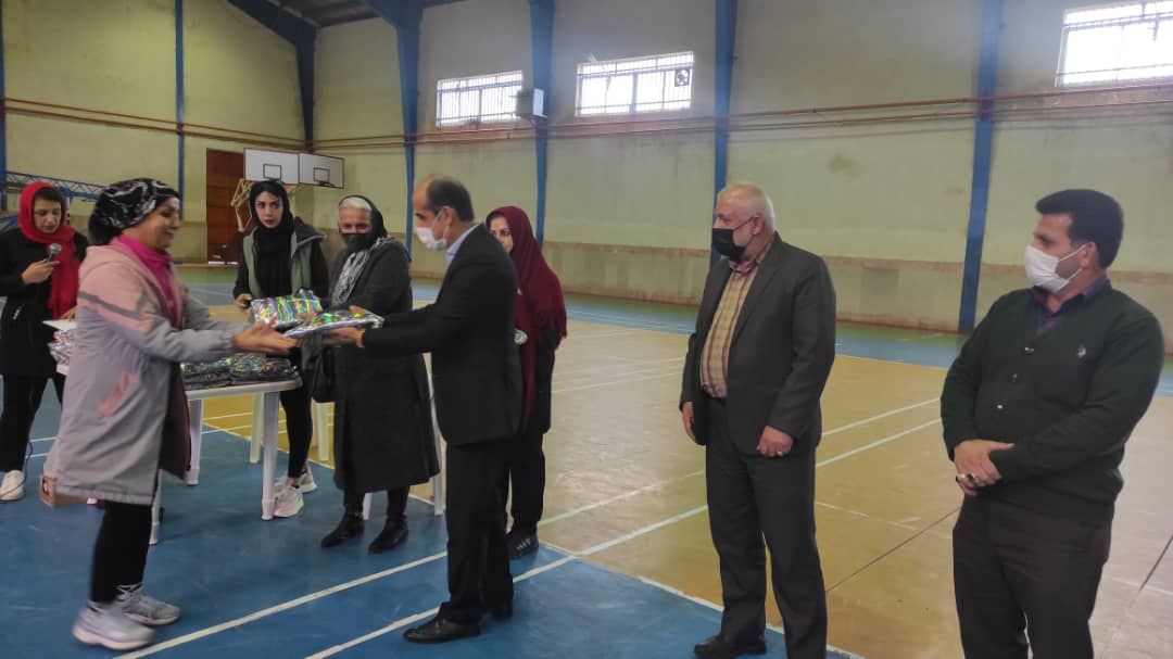 مسابقات آمادگی جسمانی بانوان کیاشهر برگزارشد