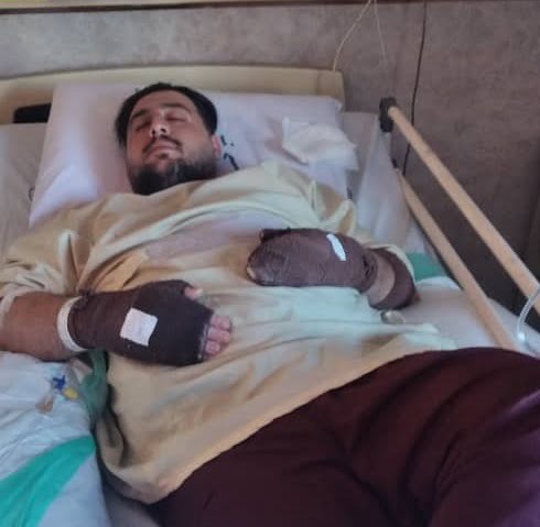 جوان آستانه ای ، با مهار کپسول درحال انفجار ،جان تعداد زیادی از بیماران را نجات داد..
