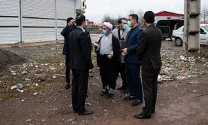 بازدید رییس کل دادگستری گیلان از رودخانه شن رود و منطقه نمک رودبار شهرستان سیاهکل