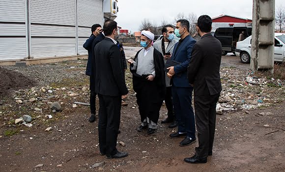 بازدید رییس کل دادگستری گیلان از رودخانه شن رود و منطقه نمک رودبار شهرستان سیاهکل