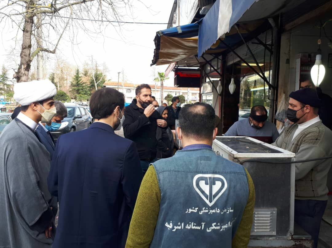 پلمب دو واحد مرغ فروشی متخلف در بندر کیاشهر