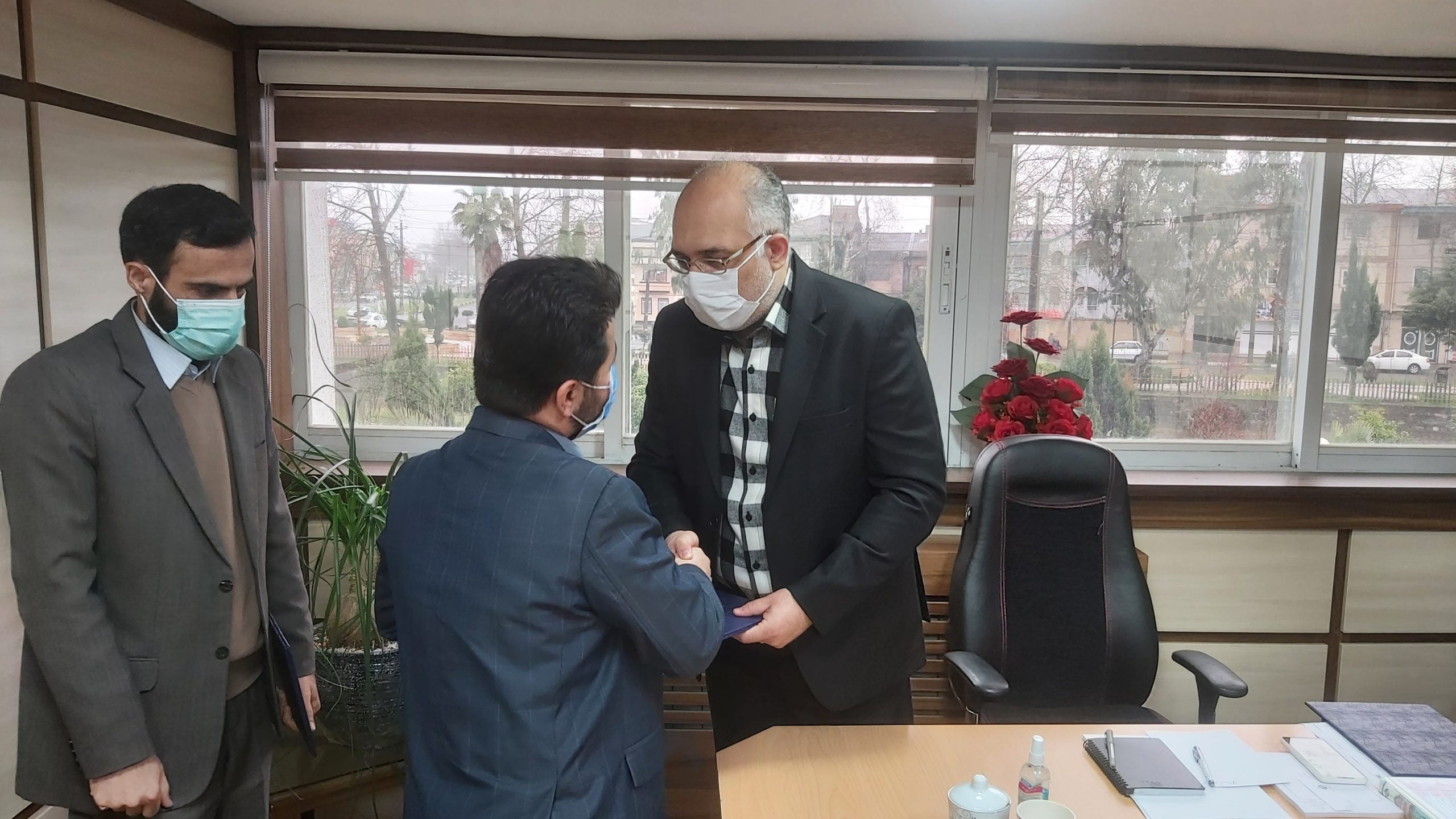 تودیع و معارفه رئیس اداره تعاون ؛کار و رفاه اجتماعی آستانه اشرفیه