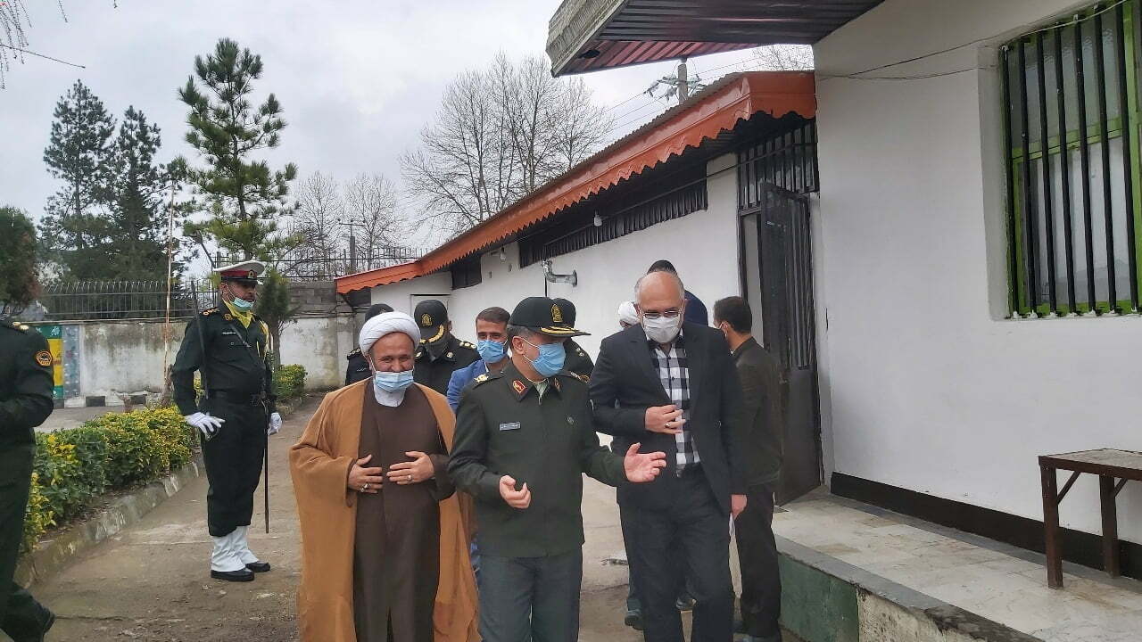  پاسگاه دهستان کیسم  افتتاح شد