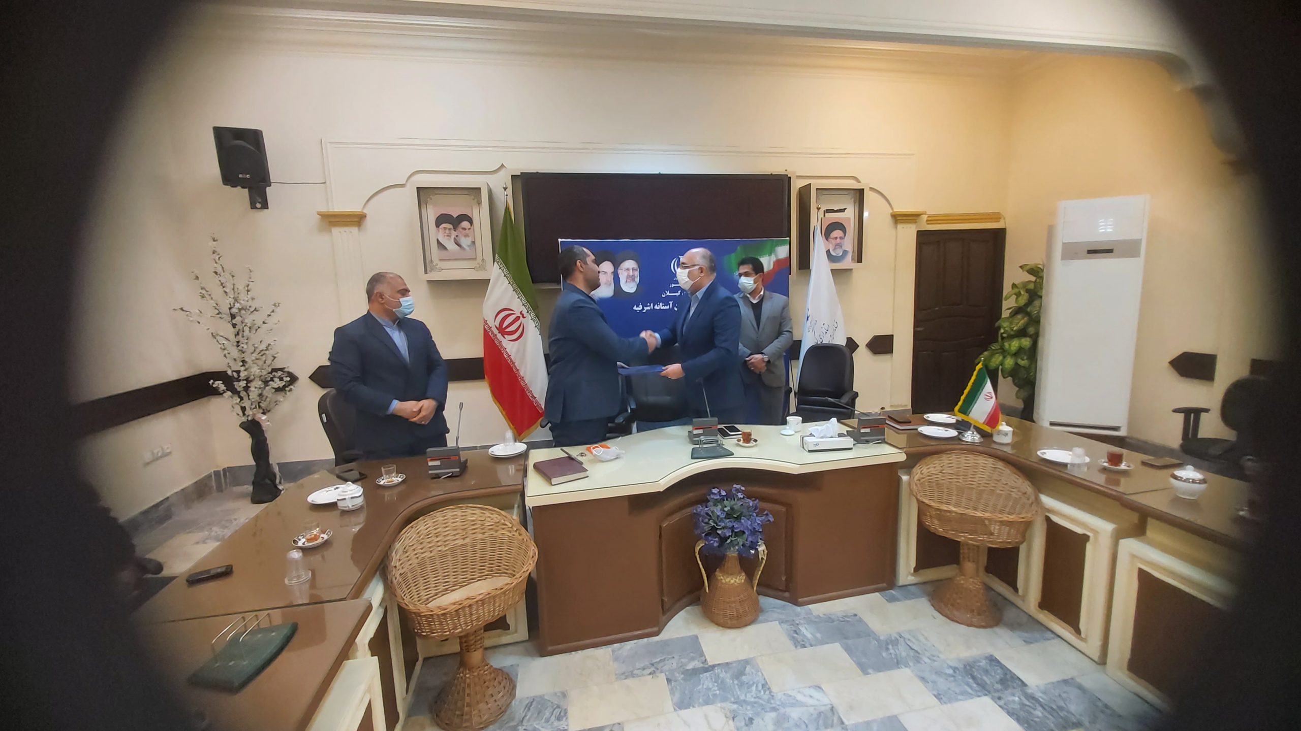 تودیع و معارفه معاون سیاسی و امنیتی فرمانداری آستانه اشرفیه برگزار شد