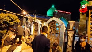 ضیافت افطاری به وسعت یک خیابان در آستانه اشرفیه + عکس و فیلم