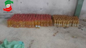 کشف ۱هزار و ۴۲۸ لیتر روغن خوراکی خارج از شبکه توزیع در آستانه اشرفیه