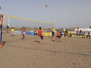 ساحل زیبای بندرکیاشهر میزبان مسابقات والیبال ساحلی کاپ آزاد زیر ۲۳ سال کشور در بندرکیاشهر