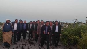 بازدید معاون محیط زیست دریایی و تالاب ها سازمان محیط زیست از بندر کیاشهر