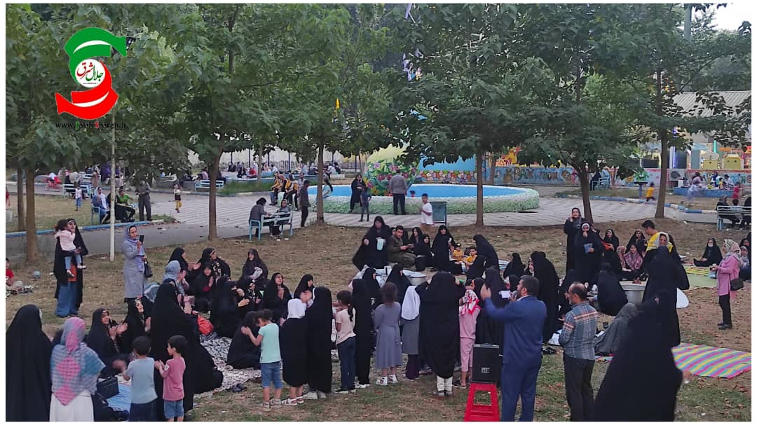 دورهمی بانوان در پارک ساحلی آستانه اشرفیه