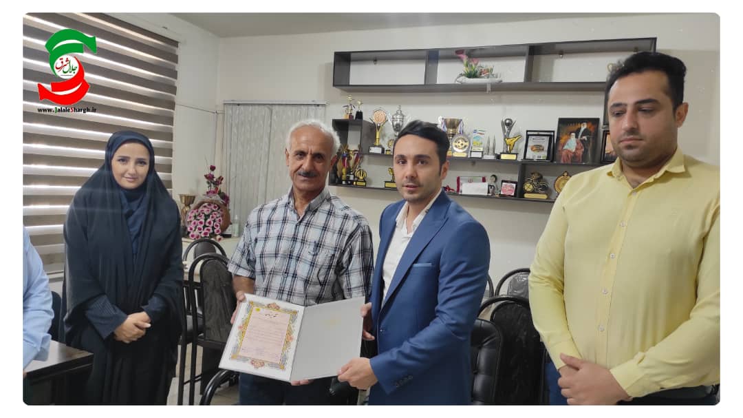 تقدیر از داوران هیات وزنه برداری شهرستان آستانه اشرفیه با حضور رییس هیات وزنه برداری استان گیلان