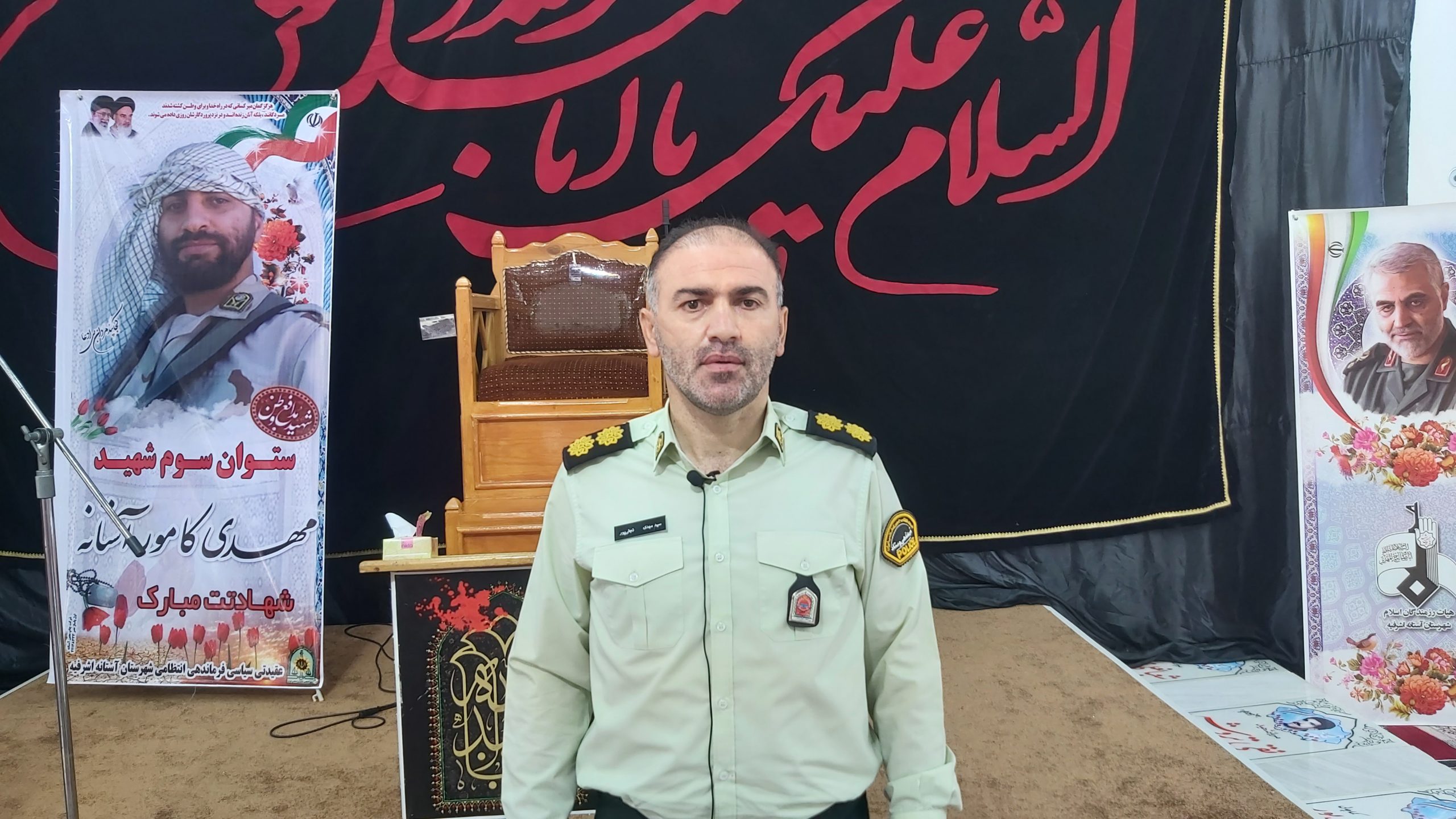 تمهیدات لازم برای عزاداران حسینی در آستانه اشرفیه  اندیشیده شده است