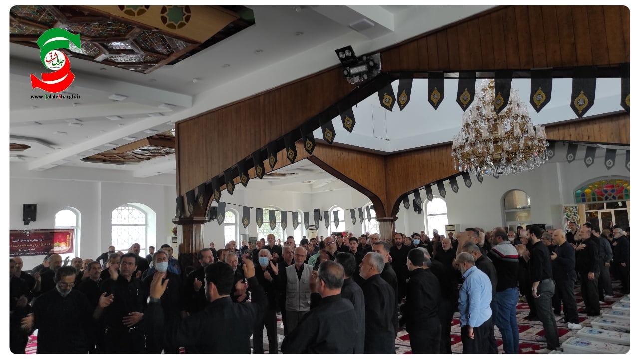مراسم عزاداری عاشقان رسول الله (ص) و امام حسن مجتبی (ع) آستانه اشرفیه + عکس