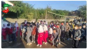 برگزاری ورزش همگانی در دبستان شهید یوسفعلی خودشاد پوشل