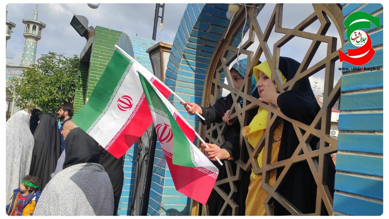 جلوه های تصویری از حضور مردم در مراسم ۱۳ آبان شهر آستانه اشرفیه ۲