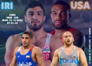 نایب قهرمانی ایران در کشتی جهان /ایران ۴ – ۶ امریکا