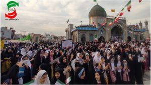 اجتماع بانوان فاطمی  در آستانه اشرفیه  برگزارشد+ عکس و فیلم