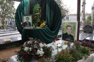 مراسم سالروز شهادت سردار فرهنگ و رسانه حاج محمود عاطفی در رشت