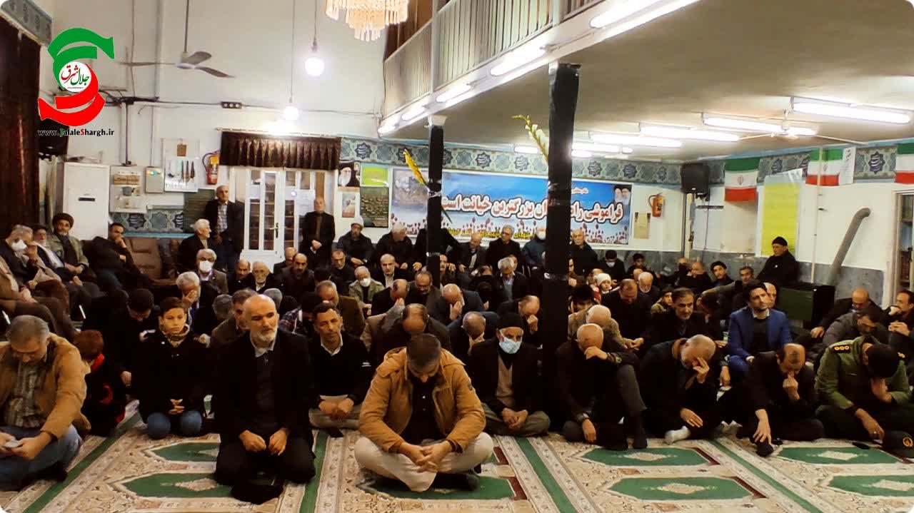 گرامی داشت یادواره شهدای کوی شهید رجایی بندر کیاشهر برگزارشد