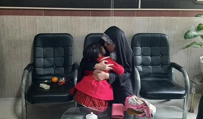 دختربچه ۴ ساله آستانه ای  به آغوش گرم خانواده بازگردانده شد
