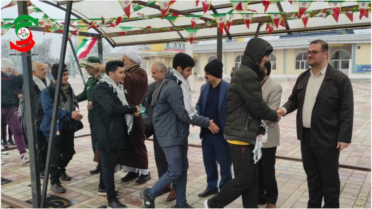 اعزام یک اتوبوس کاروان رهیان نور ازشهرهای آستانه اشرفیه و بندر کیاشهر + عکس