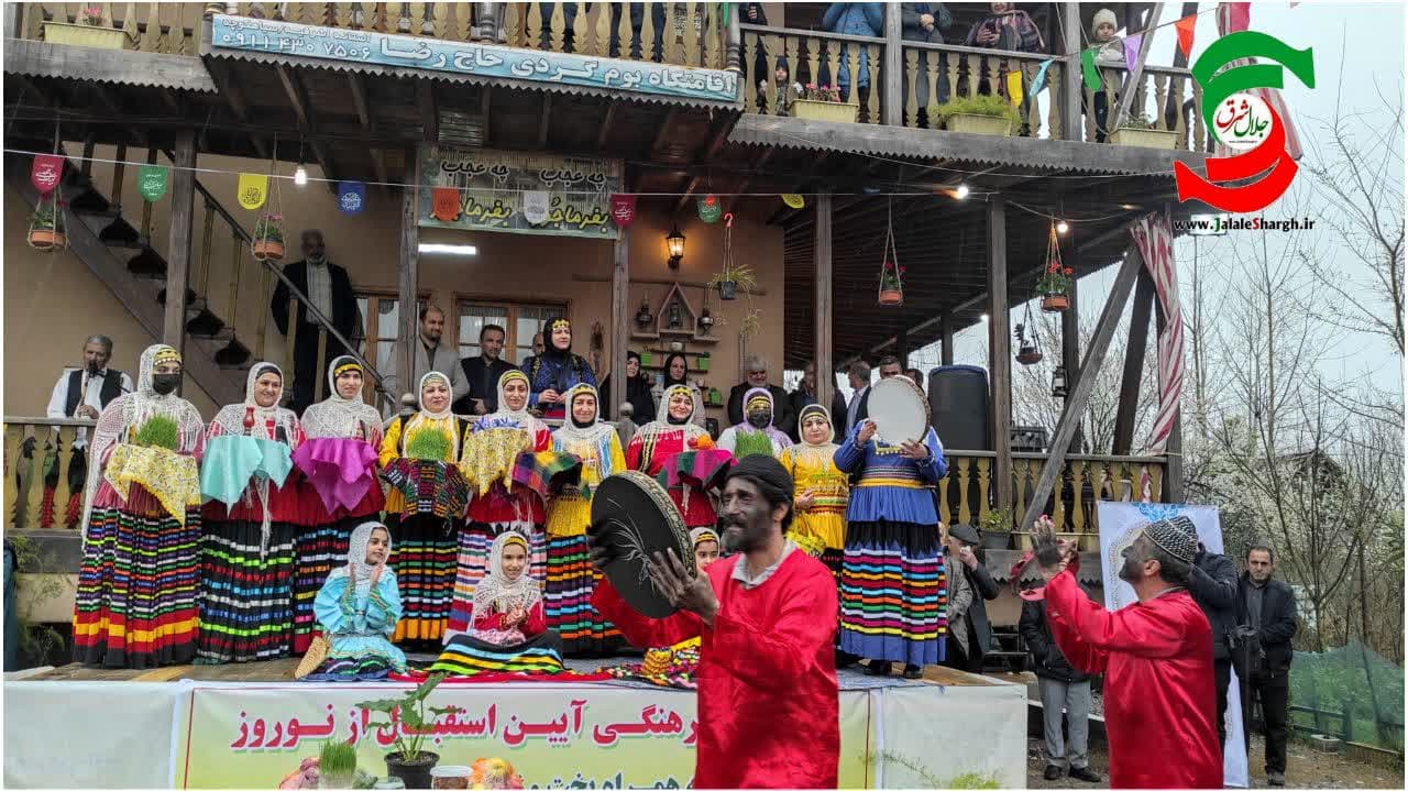 آئین  فرهنگی استقبال از نوروز و جشنواره «سمنو پزان» در روستای سیاهکوچه آستانه اشرفیه برگزارشد + فیلم و عکس
