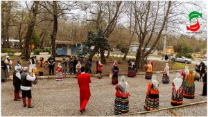 آیین استقبال از نوروز برای اولین بار در بندرکیاشهر+ فیلم و عکس