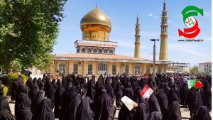 راه پیمایی روز قدس شهرهای آستانه اشرفیه و بندر کیاشهر درقاب دروبین «جلال شرق»