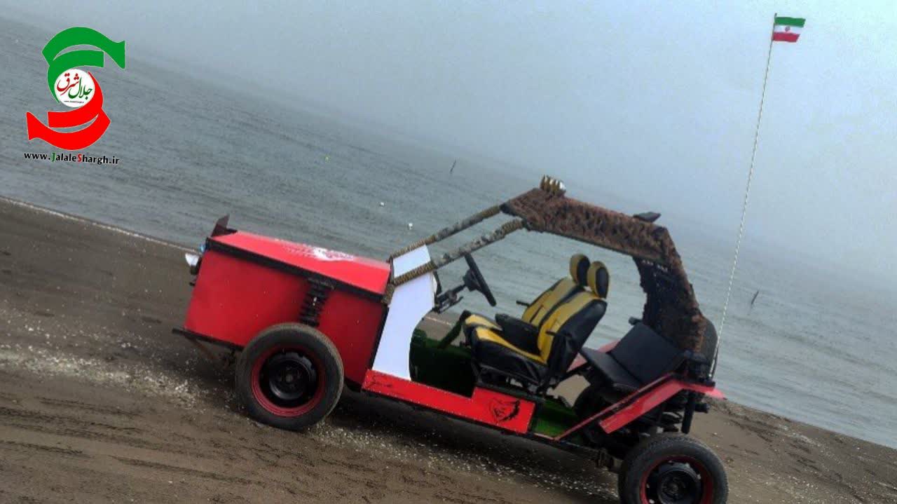 طراحی و ساخت ماشین باگی توسط دو جوان روستای دستک آستانه اشرفیه+فیلم
