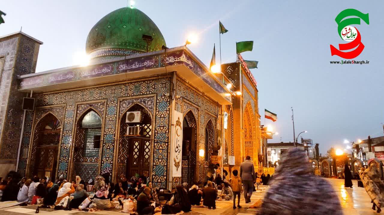 ضیافت افطاری ساده خیابانی آستانه‌ اشرفیه که به یک دهه رسید