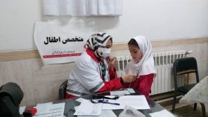 مردم روستای چهارده بخش مرکزی  آستانه اشرفیه رایگان ویزیت شدند