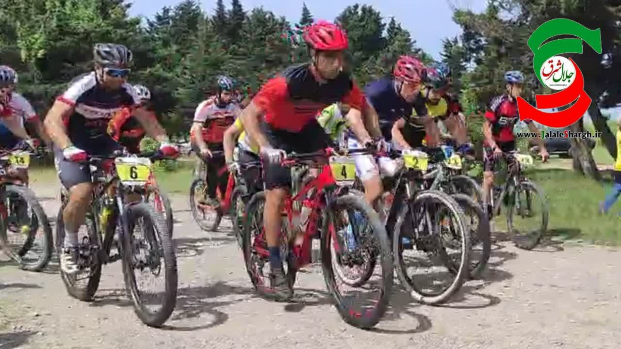 مسابقه دوچرخه سواری کوهستان کراس کانتری آقایان قهرمانی استان گیلان در بندرکیاشهر برگزارشد