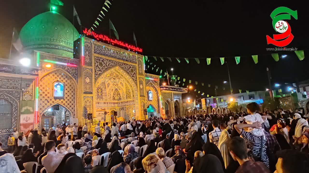 گزارش تصویری از جشن میلاد امام رضا در حرم مطهر سلطان سید جلال‌الدین اشرف (ع) آستانه اشرفیه