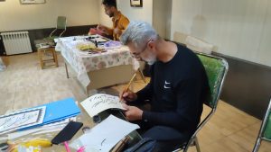 «مشق آیه ها»  در نگارخانه هنر اداره فرهنگ و ارشاد اسلامی آستانه اشرفیه برگزار شد+عکس و فیلم