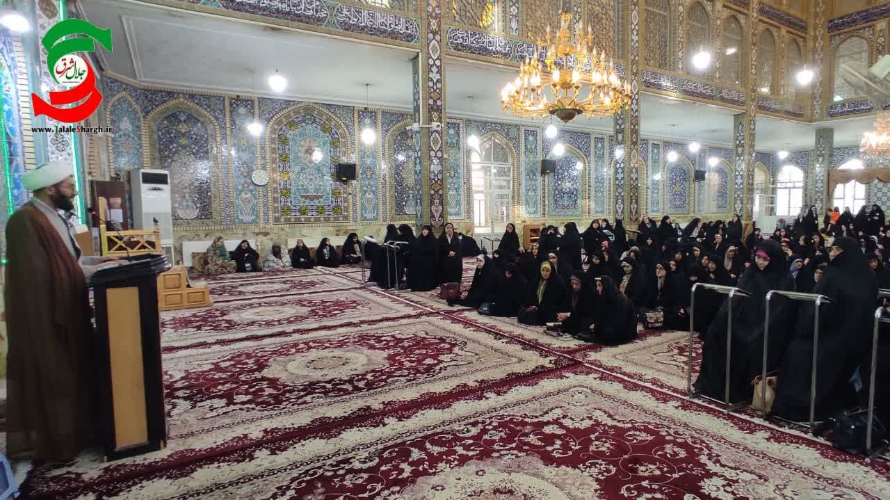 همایش بانوان طلایه داران ساخت صحن حضرت زینب (س) در کربلا معلی _آستانه اشرفیه