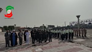 همایش «خرمشهر ها در پیش است» با صبحگاه مشترک نیروهای نظامی و انتظامی در آستانه اشرفیه برگزارشد