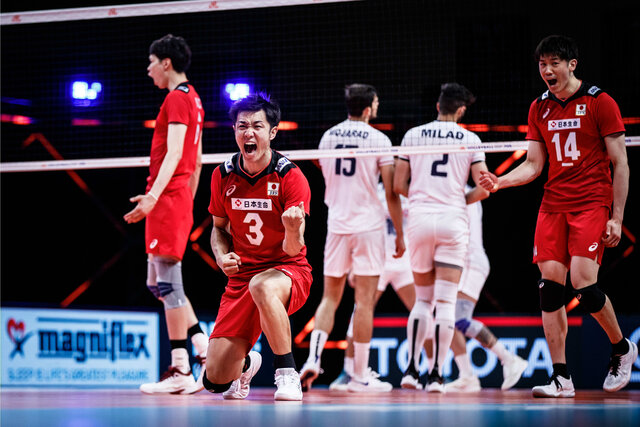 فردا؛ والیبال ژاپن و ایران  ساعت ۱۴:۱۰ دقیقه /خط و نشان کاپیتان والیبال ژاپن برای ایران