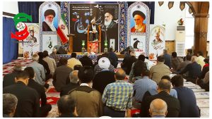 برگزاری  گرامی داشت ارتحال امام خمینی (ره)  در حرم مطهر شهدا آستانه اشرفیه