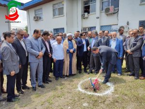 کلنگ احداث مرکز جامع سلامت ویژه بندر کیاشهر بر زمین زده شد