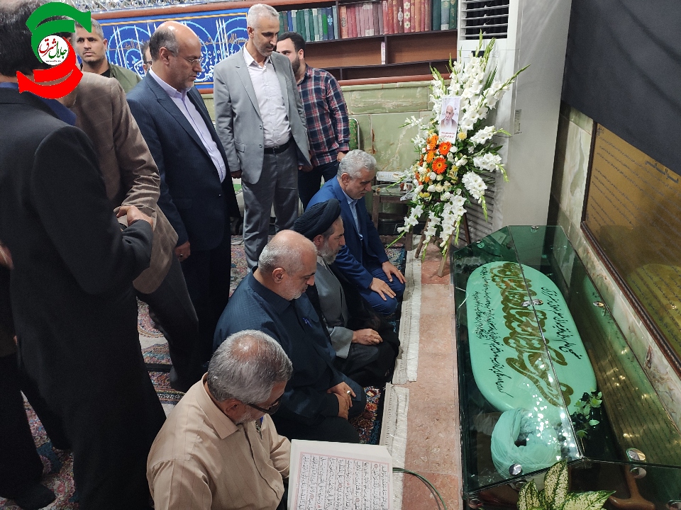 گزارش تصویری از مراسم بزرگداشت آیت الله امینیان در آستانه اشرفیه۱