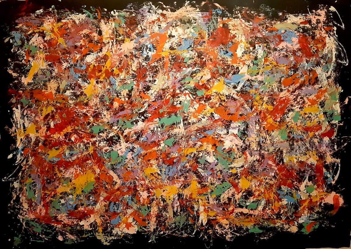 نقد و بررسی آثار اکسپرسیونیست انتزاعی با تأکید بر آثار فریدالله ادیب آیین نقاش پرچمدار افغان