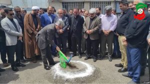 کلنگ  مجتمع  سلامت آستانه اشرفیه برزمین زده شد