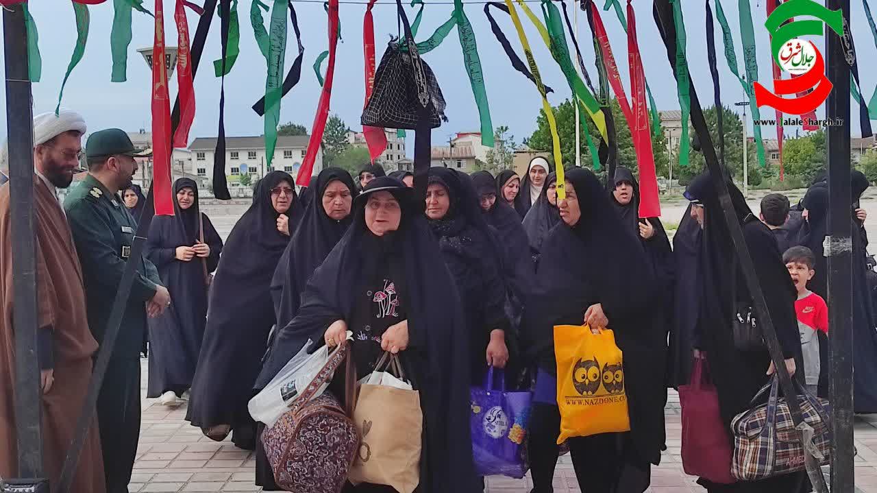 اعزام ۳ اتوبوس کاروان راهیان نور شهرستان آستانه اشرفیه به مناطق عملیاتی شمال غرب