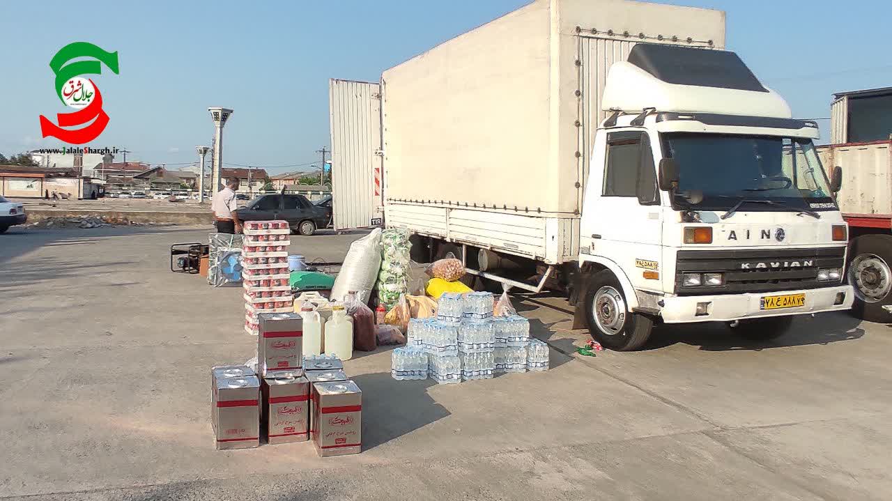 اعزام سومین کاروان خادمین موکب اربعین  سلطان سید جلال الدین اشرف  به نجف اشرف