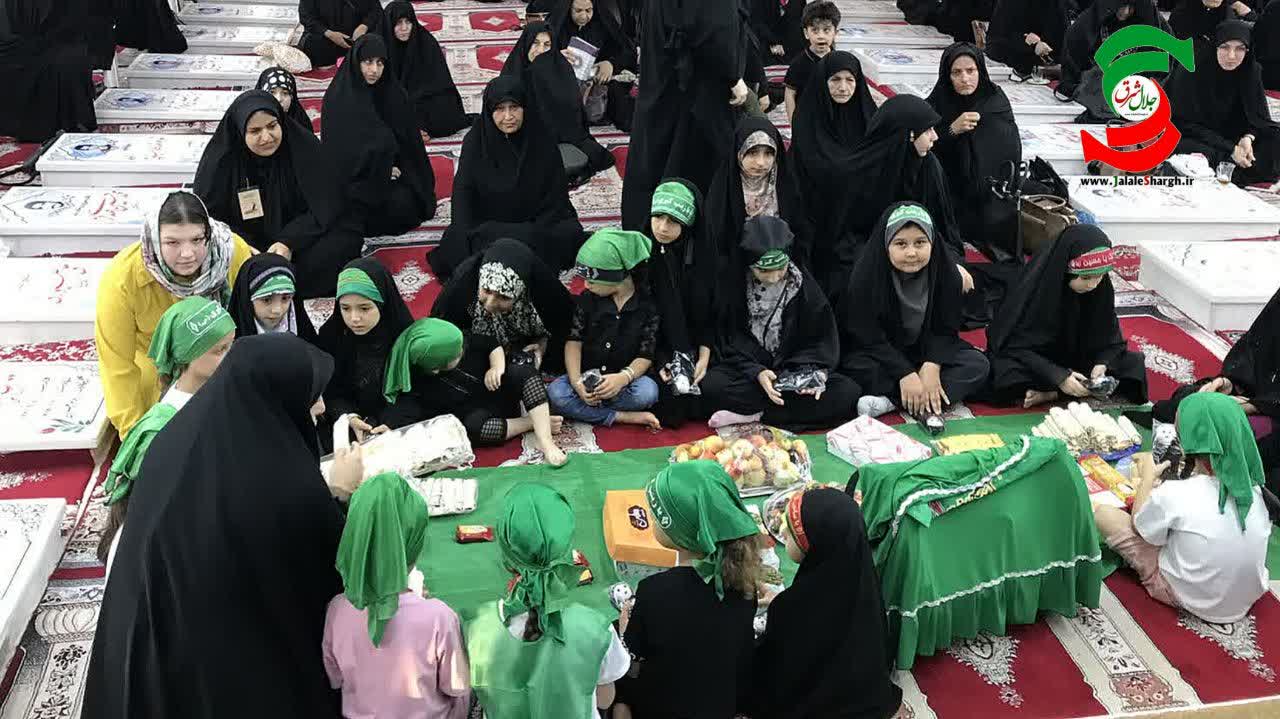 همایش سه سالههای حسینی در حرم مطهر شهدای شهرستان آستانه اشرفیه برگزارشد