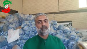 روزانه حداقل ۳ هزار  پرس غذای گرم در اختیار زائران و مواکب مستقر در باشماق آماده می کنیم