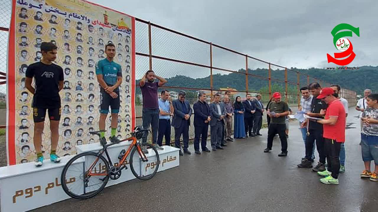 چهارمین مسابقه دوچرخه سواری کورسی استان گیلان برگزارشد
