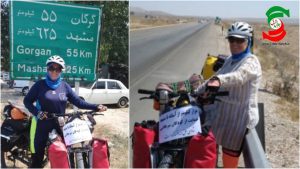 رکاب زنی بانوی آستانه اشرفیه از حرم سلطان سید جلال الدین اشرف  تا حرم امام هشتم علی ابن موسی الرضا(ع)