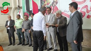 آیین تجلیل از آتش نشان های  آستانه اشرفیه برگزار شد