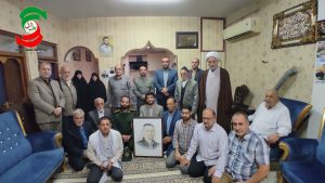 دیدار پیر غلامان حسینی با خانواده سردار شهید مهدی خوش سیرت
