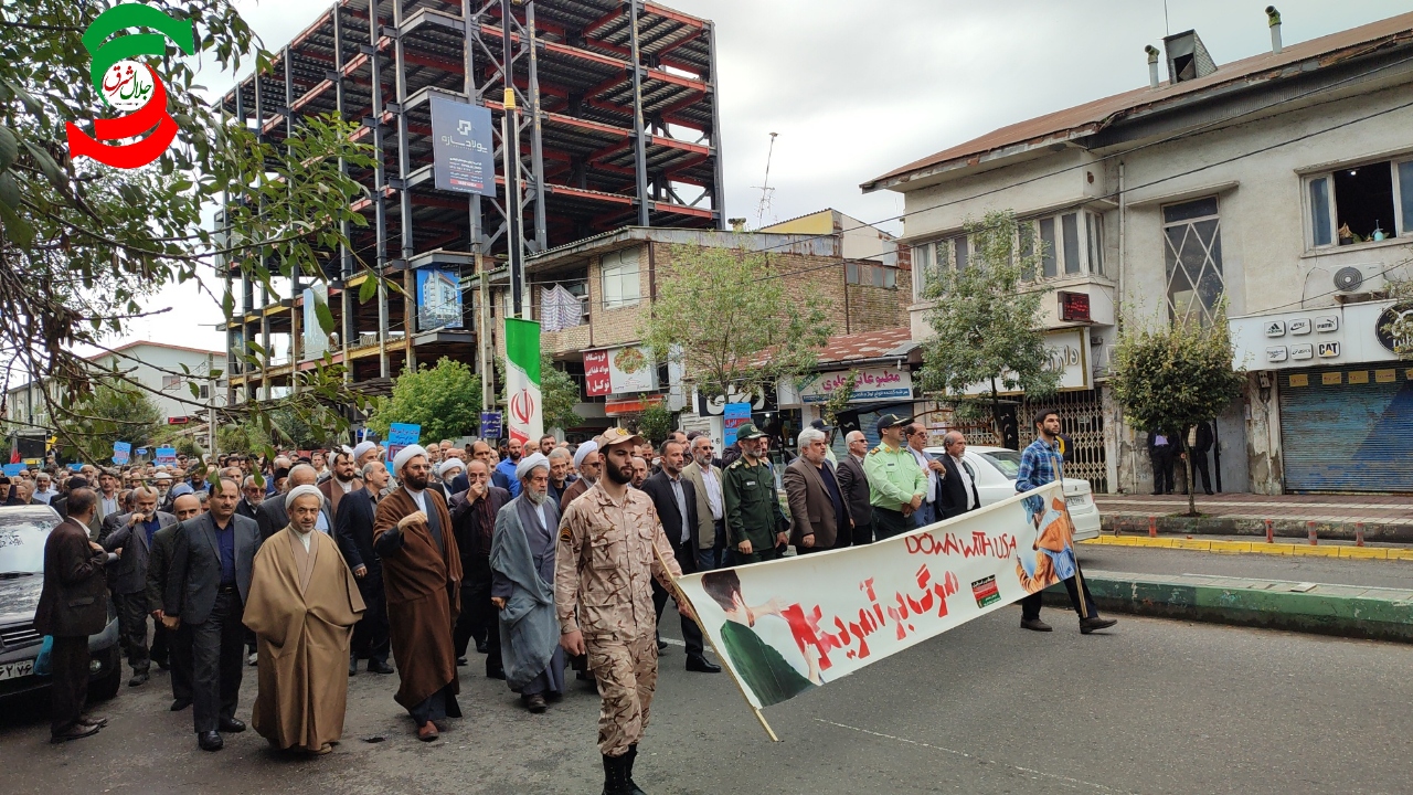 راه پیمایی مردم آستانه اشرفیه در حمایت از مردم مظلوم فلسطین( عکس و فیلم )